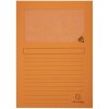 Cartelle a finestra Exacompta 160g DIN A4 colorate 100pz 22x31cm Eco-Friendly