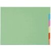 Cartelle sospese Exacompta 24x32cm 10x6 colori assortiti 210g