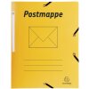 Cartella postale A4 in polipropilene giallo