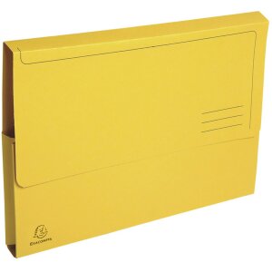 Cartelle in cartone riciclato A4 colorate in confezione da 10 pezzi 24x32 cm
