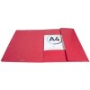 Cartella Exacompta 1928 DIN A4 3 lembi elasticizzati in cartone 600g color lampone