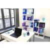 Cartella Exacompta PP 500µ 3 lembi coulisse elastica Iderama A4 azzurro