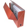 Exacompta Transferbox cartone dorso 90mm 25x33cm per DIN A4 Iderama Rosso
