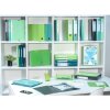 Scatola di cartone per trasferimenti, dorso 90mm, 25x33cm per DIN A4 - Iderama - Verde scuro