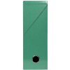 Scatola di cartone per trasferimenti, dorso 90mm, 25x33cm per DIN A4 - Iderama - Verde scuro