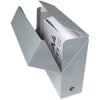 Scatola di cartone per trasferimenti, dorso 90mm, 25x33cm per DIN A4 - Iderama - Grigio