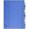 Cartella 12 pezzi a4 armonica blu