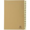 Organizzatore Exacompta 31 scomparti 1-31 DIN A4 Kraft marrone