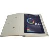 Exacompta organizer 24 scomparti A-Z Kraft DIN A4 25x33 cm