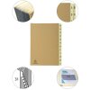 Exacompta organizer 24 scomparti A-Z Kraft DIN A4 25x33 cm