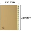 Exacompta organizer 24 scomparti A-Z Kraft DIN A4 25x33 cm