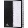 Exacompta 621226E Cartella organizer con coperchio fisso e dorso estensibile 25x33 cm