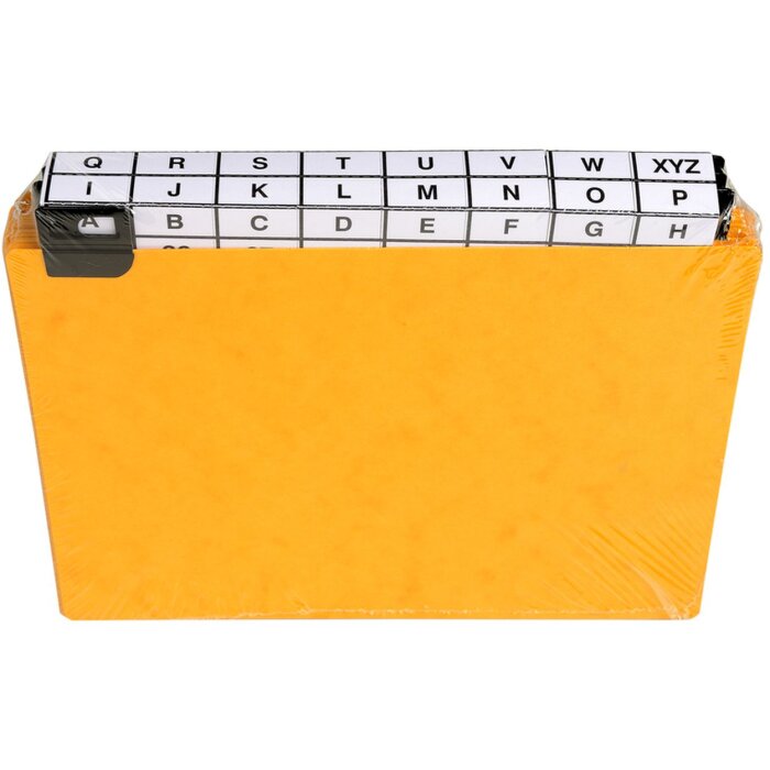 Exacompta 13758E 24 divisori con linguette a finestra 148x210 mm