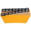 Exacompta 13758E 24 divisori con linguette a finestra 148x210 mm