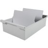 Exacompta 52340D Scatola schedario DIN A5 grigio chiaro