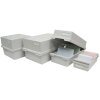 Exacompta 52340D Scatola schedario DIN A5 grigio chiaro
