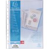 Exacompta 5000E Cartelle A4 in polipropilene 60µ cristallo 100 pezzi