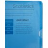 Exacompta 100 cartelline lisce in PVC solido 130µ DIN A4 assortite
