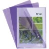 Exacompta 661205E 100 cartelline in PVC 130µ DIN A4 viola