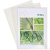 Exacompta 661230E 100 tasche portadocumenti in PVC 130µ DIN A4 cristallo