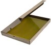 Confezione da 100 cartelline Exacompta in PVC liscio e resistente 130µ, DIN A4 giallo