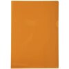 Exacompta 100 cartelline lisce in PVC 130µ DIN A4 Arancione