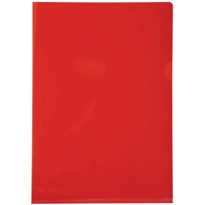 Tasche portadocumenti Exacompta 130µ DIN A4 rosso...
