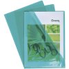 Confezione da 100 cartelline Exacompta, lisce, resistenti in PVC 130µ DIN A4 verde