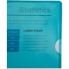 Confezione da 100 cartelline Exacompta, lisce, resistenti in PVC 130µ DIN A4 verde