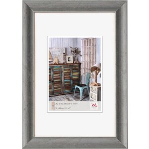 Cornice di legno Grado - 10x15 cm - argento