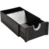 Scatola Exacompta per biglietti da visita Exactive nero 190x114x61 mm