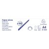 Exacompta Box 100 Spirale 12 mm PVC per rilegatura DIN A4 Nero