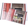 Exacompta Box 100 Spirale 12 mm PVC per rilegatura DIN A4 Nero