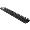 Exacompta 75901E Confezione da 50 spirali di rilegatura 45mm in PVC per DIN A4 Nero