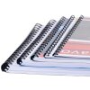 Exacompta 75901E Confezione da 50 spirali di rilegatura 45mm in PVC per DIN A4 Nero