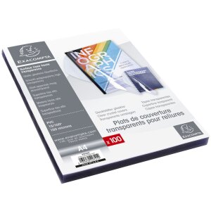 Exacompta 42741E Copertina PVC 150µ DIN A4 crystal...