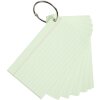Exacompta 50 Flashcards con anelli foderati DIN A7