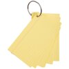 Exacompta 50 Flashcards con anelli foderati DIN A7
