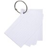 Exacompta 50 Flashcards con anelli foderati DIN A7