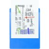 Exacompta Appunti con copertina - Formato 23x32cm per A4 - Blu