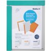 Appunti magnetici con copertina in plastica per A4 - Turchese