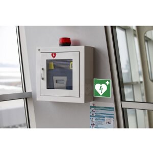 Cartello adesivo defibrillatore 20 cm