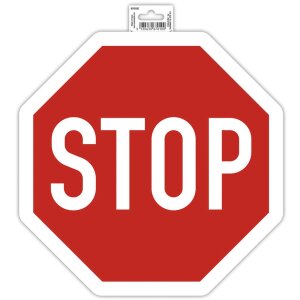 Cartello adesivo Stop 30 cm