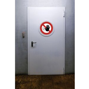 Cartello di divieto di accesso 20 cm