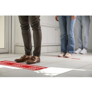 Nastro adesivo stop 100 cm rosso