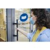 Cartello adesivo per maschere obbligatorie 20 cm