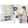 Cartello adesivo per maschere obbligatorie 20 cm