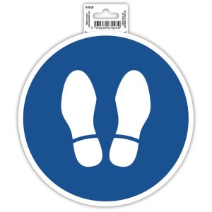 Cartello adesivo Halt 20 cm