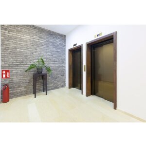 Cartello adesivo estintore 20 cm