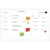 Exacompta planner magnetico Team 90x59cm incl. pennarello e set di montaggio a parete con magneti